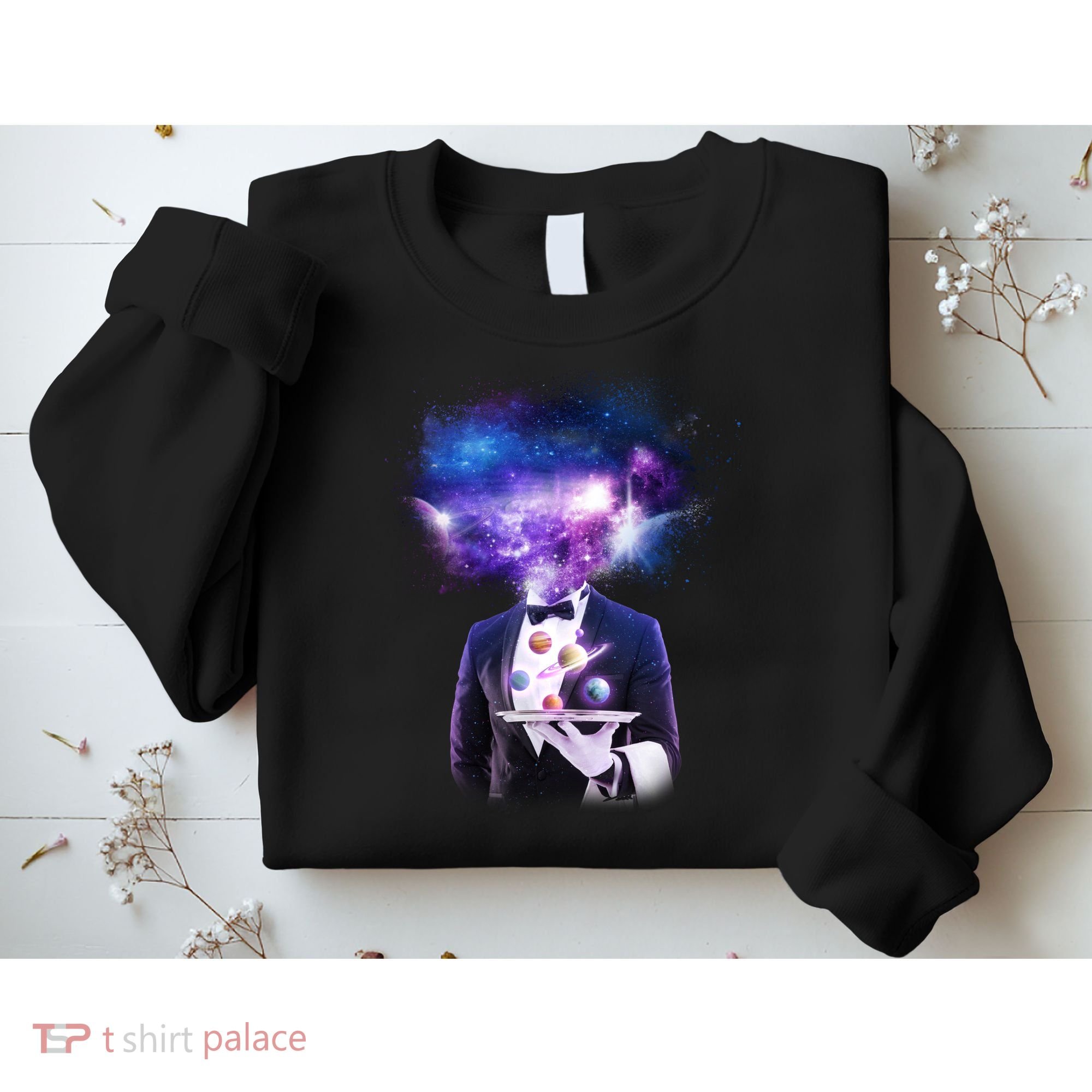 Cool Galaxy Space Head Sweatshirt
