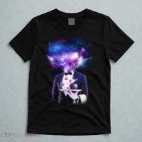 Cool Galaxy Space Head T-Shirt thumb 5