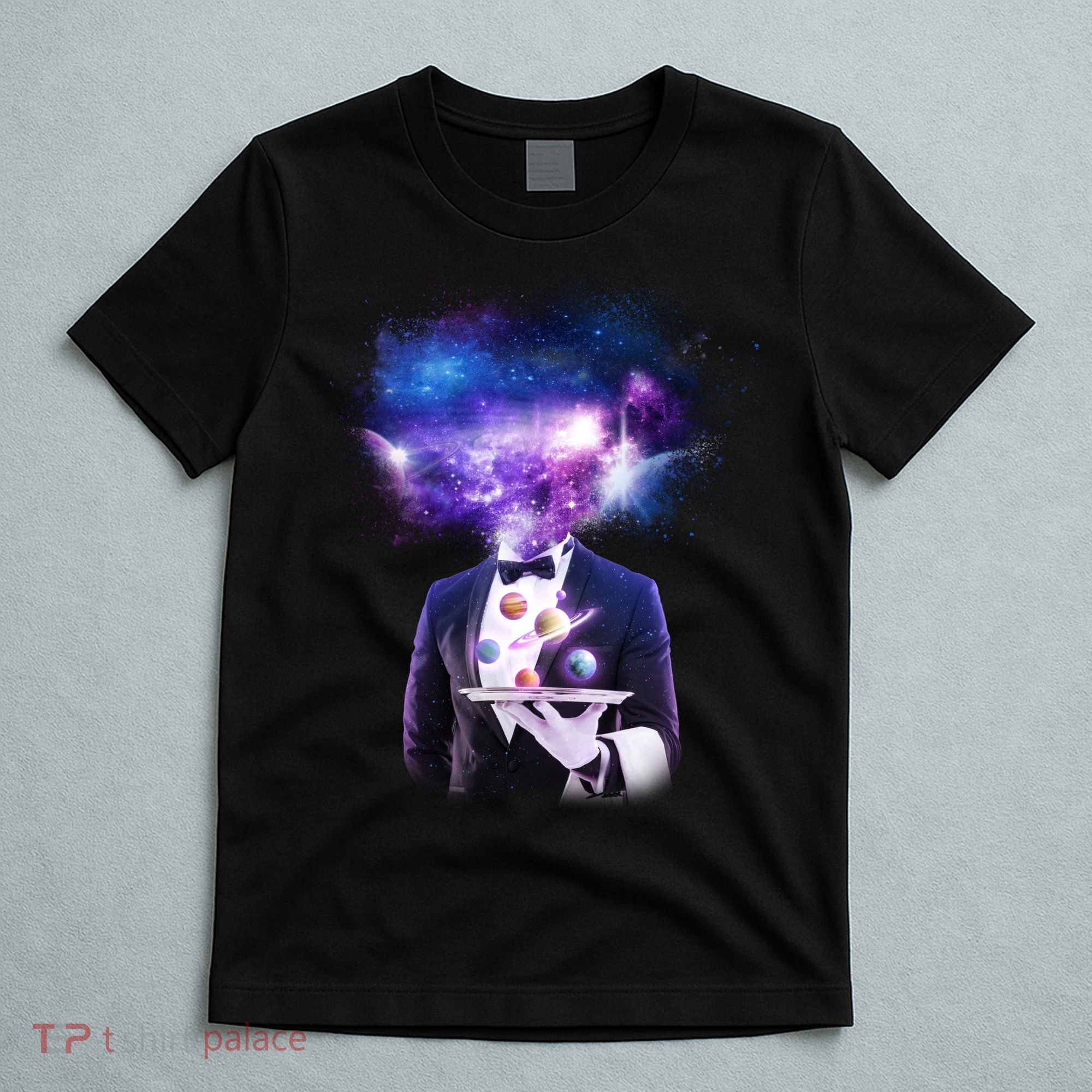 Cool Galaxy Space Head T-Shirt