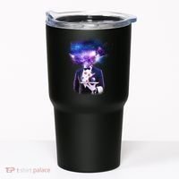 Cool Galaxy Space Head Tumbler thumb 0