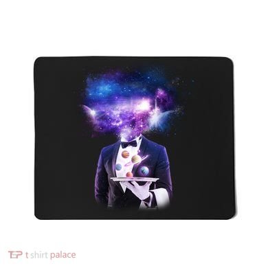 Cool Galaxy Space Head Mousepad