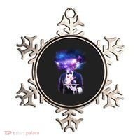 Cool Galaxy Space Head Ornament thumb 0