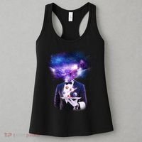 Cool Galaxy Space Head Women's Tank Top thumb 3