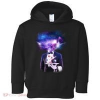 Cool Galaxy Space Head Toddler Hoodie thumb 0