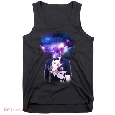 Cool Galaxy Space Head Tank Top