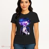 Cool Galaxy Space Head Women's T-Shirt thumb 4