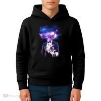 Cool Galaxy Space Head Kids Hoodie thumb 4