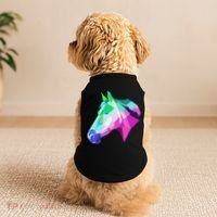 Cool Geometric Horse Doggie Tank thumb 2