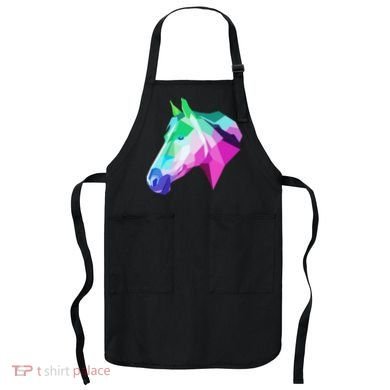 Cool Geometric Horse Apron