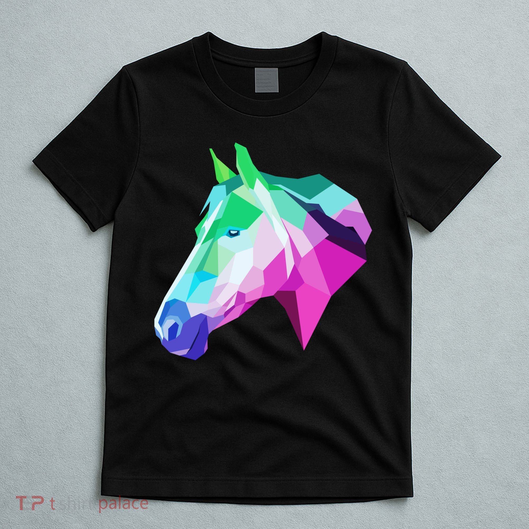 Cool Geometric Horse T-Shirt