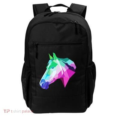 Cool Geometric Horse Backpack