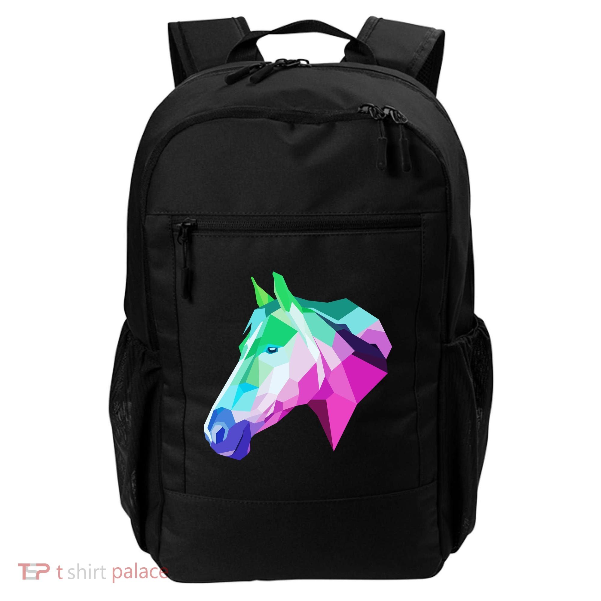 Cool Geometric Horse Backpack
