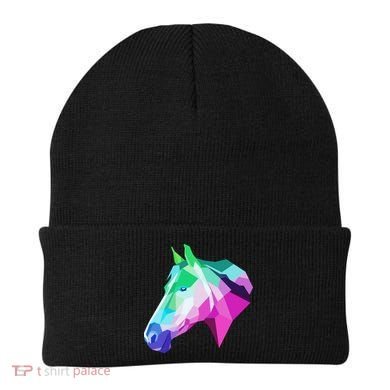 Cool Geometric Horse Beanie