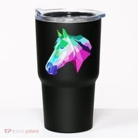Cool Geometric Horse Tumbler thumb 0