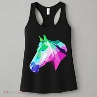 Cool Geometric Horse Women's Tank Top thumb 3