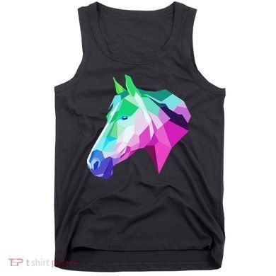 Cool Geometric Horse Tank Top