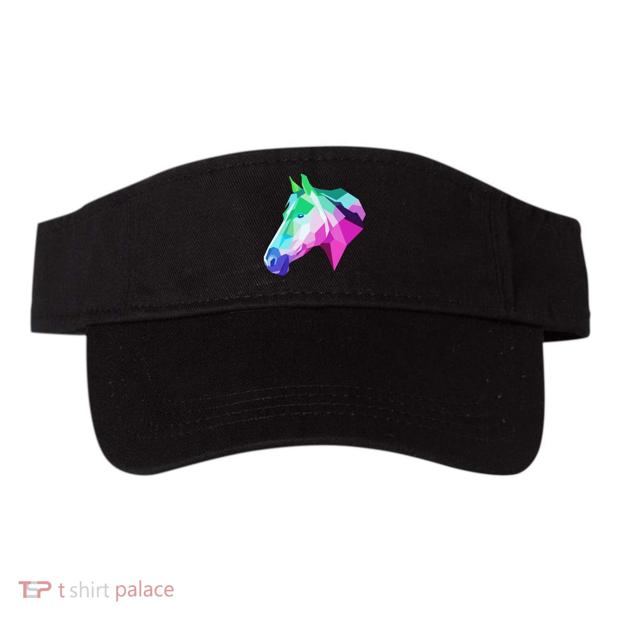 Cool Geometric Horse Visor