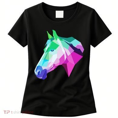 Cool Geometric Horse Women's T-Shirt