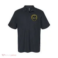 Cool Ghost Wolf Glowing Moon Polo thumb 0
