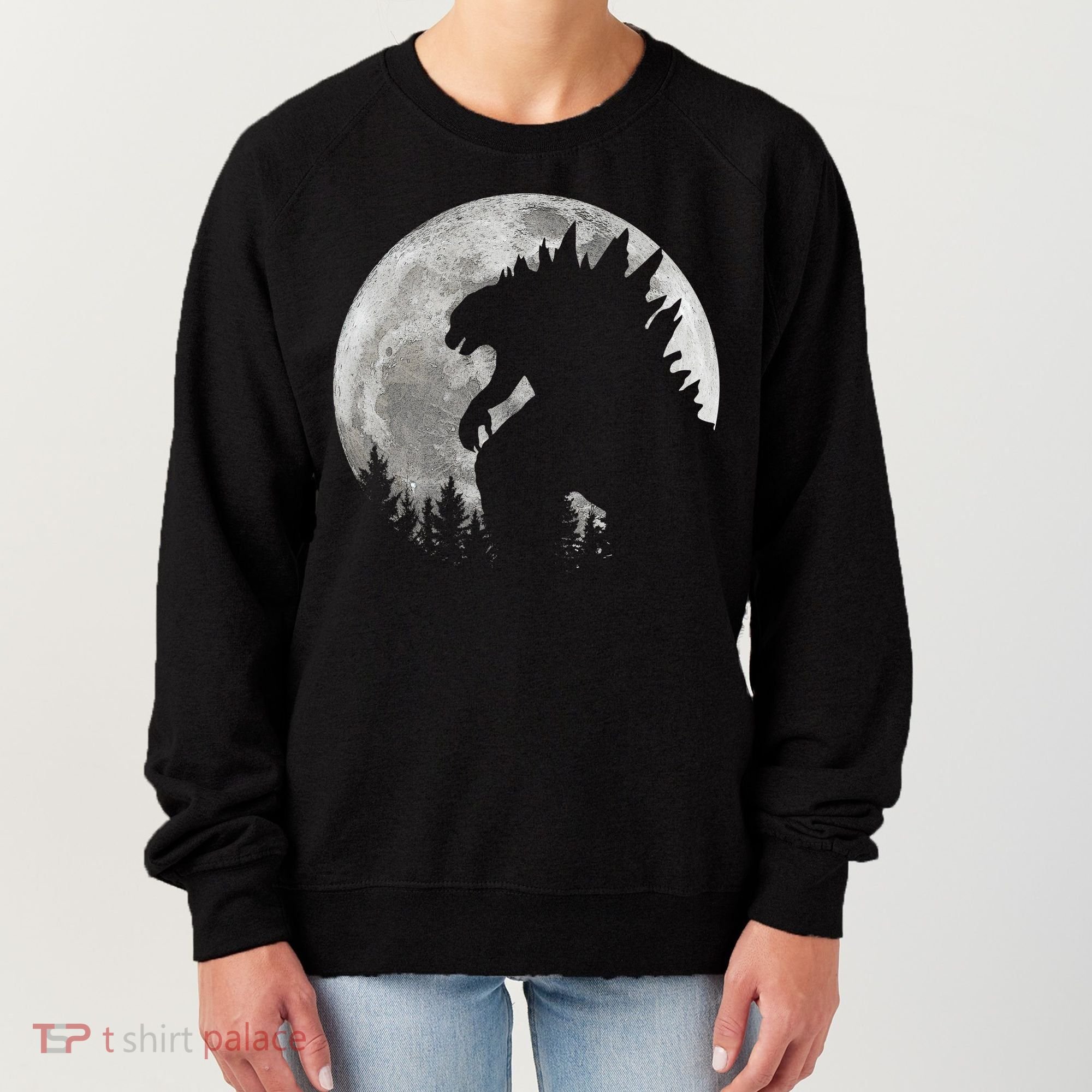 Cool Monster Full Moon Women's Sweatshirt