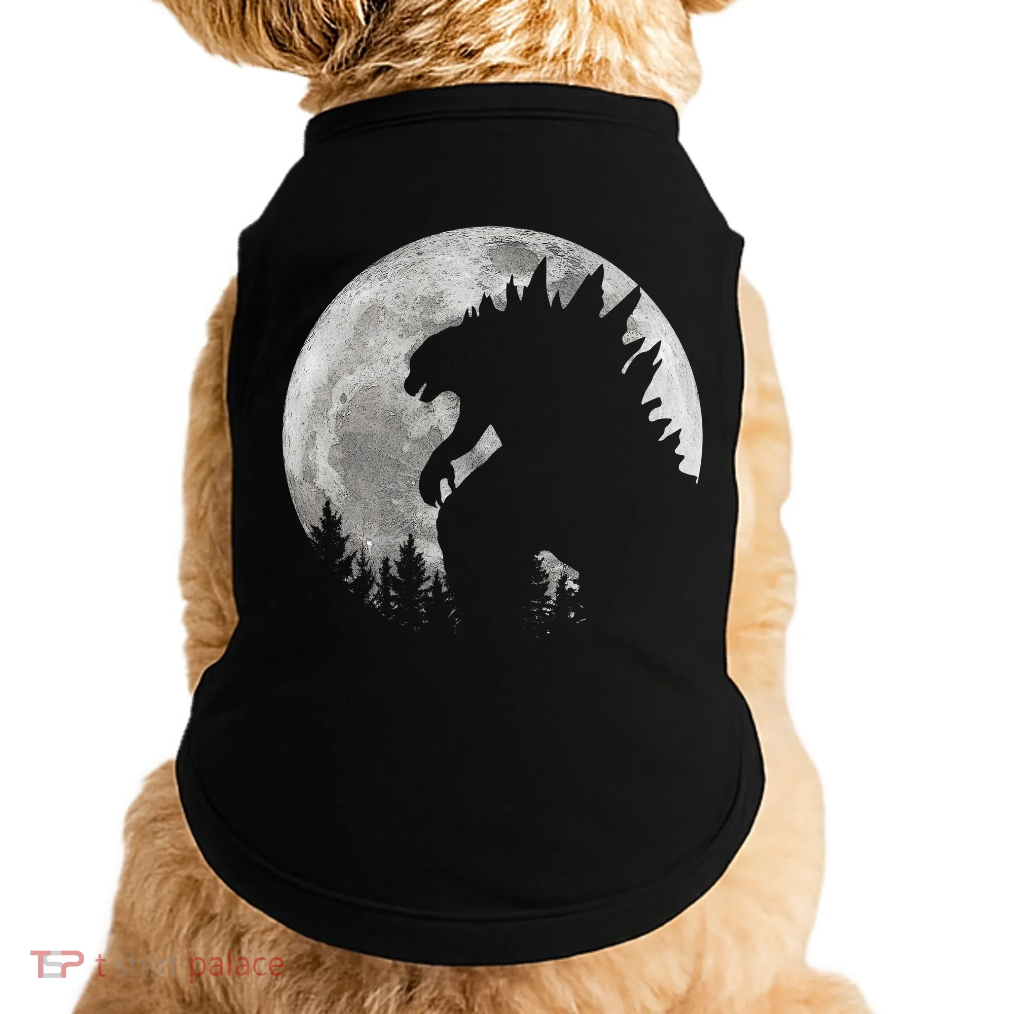 Cool Monster Full Moon Doggie Tank