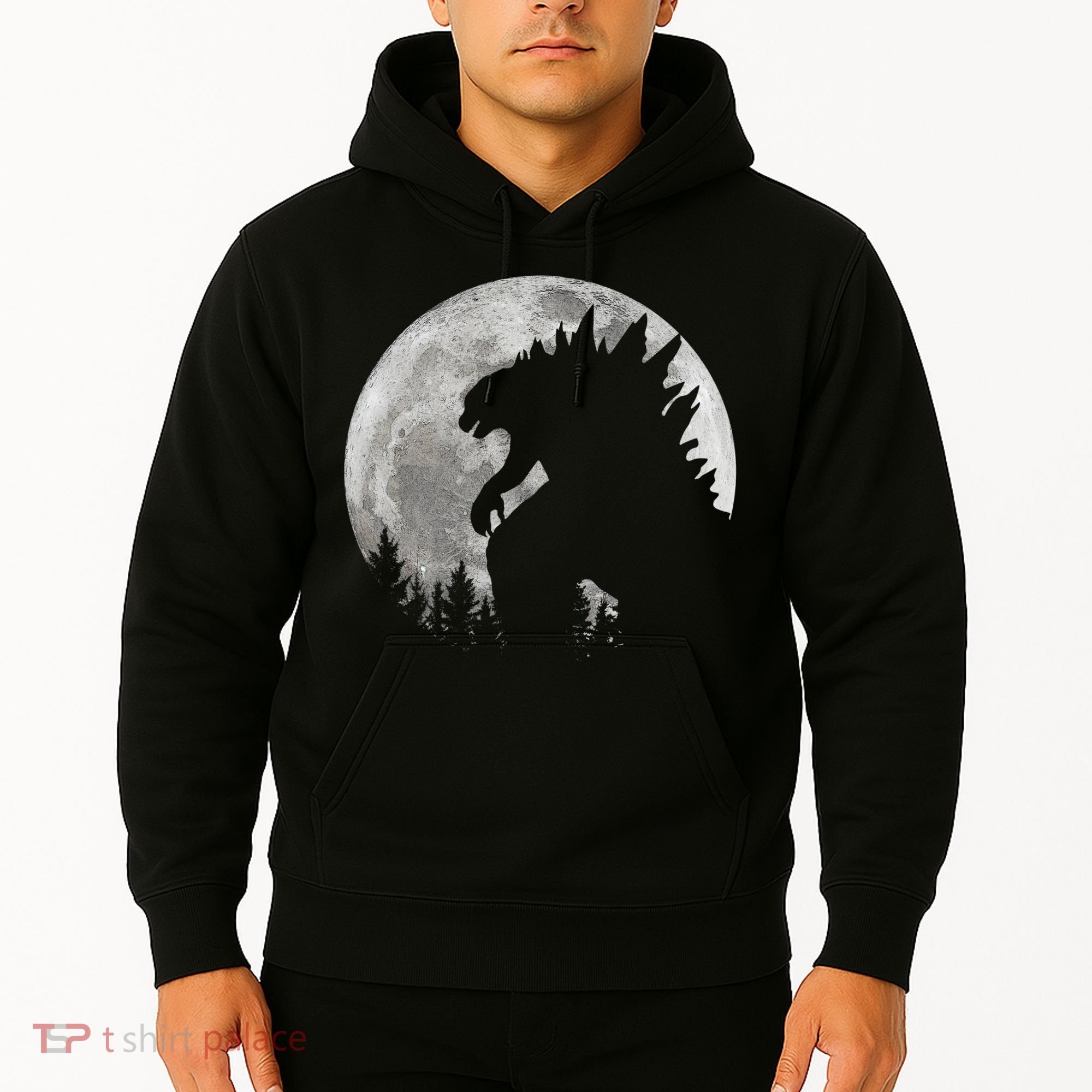 Cool Monster Full Moon Hoodie