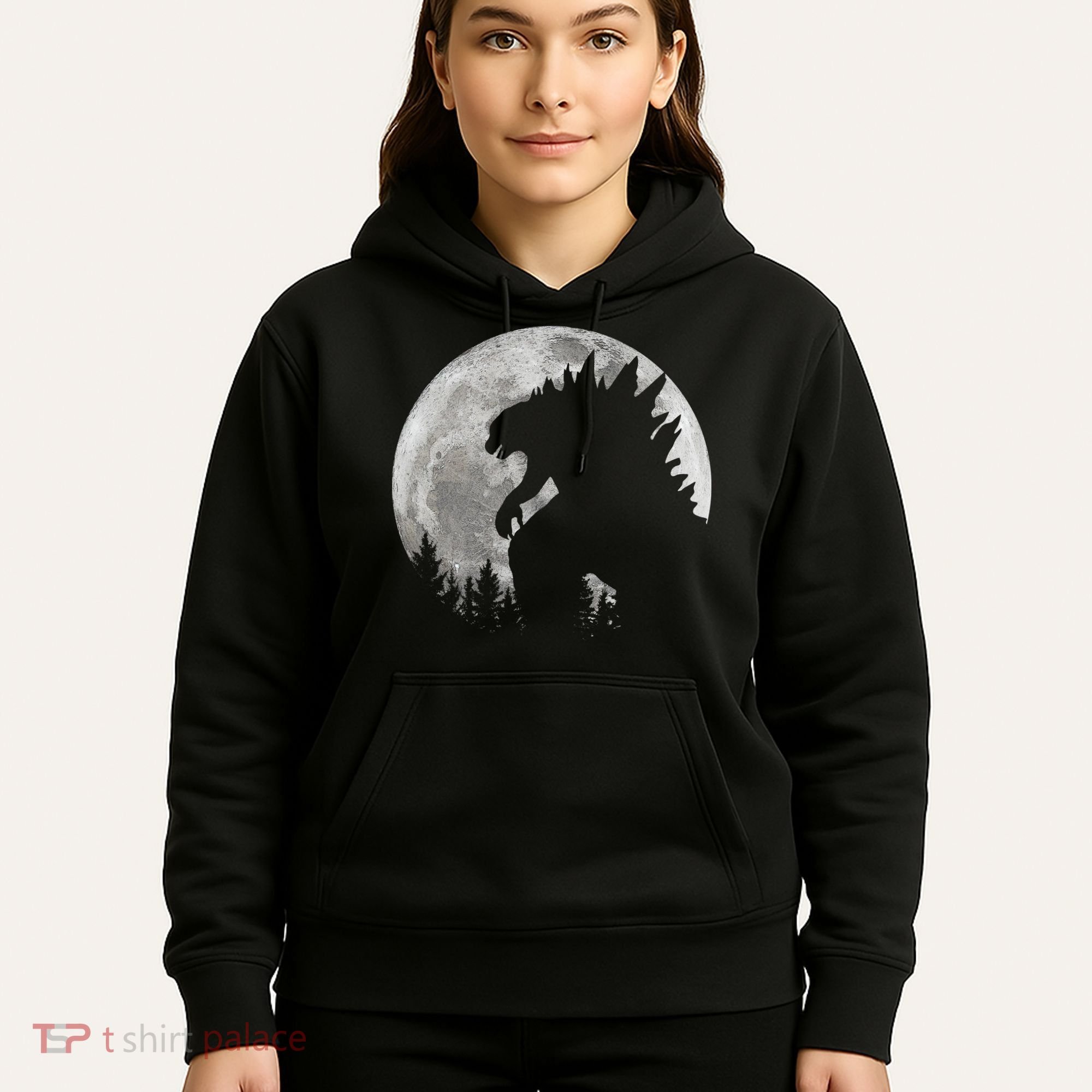 Cool Monster Full Moon Hoodie