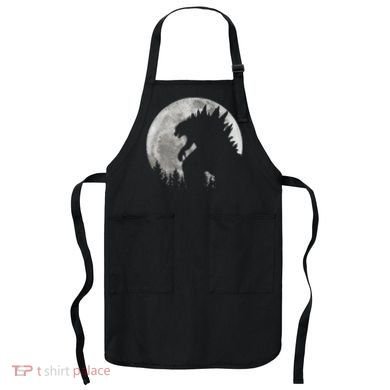 Cool Monster Full Moon Apron
