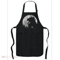 Cool Monster Full Moon Apron thumb 0