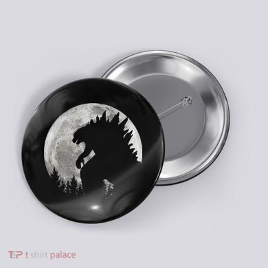 Cool Monster Full Moon Button