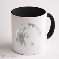 Cool Monster Full Moon Coffee Mug thumb 1