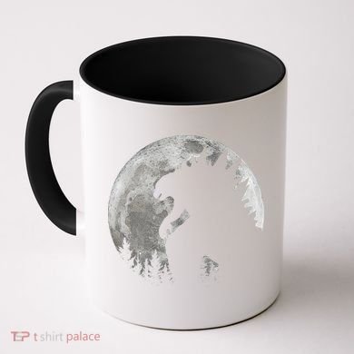 Cool Monster Full Moon Coffee Mug