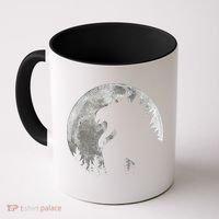 Cool Monster Full Moon Coffee Mug thumb 0