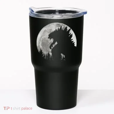 Cool Monster Full Moon Tumbler