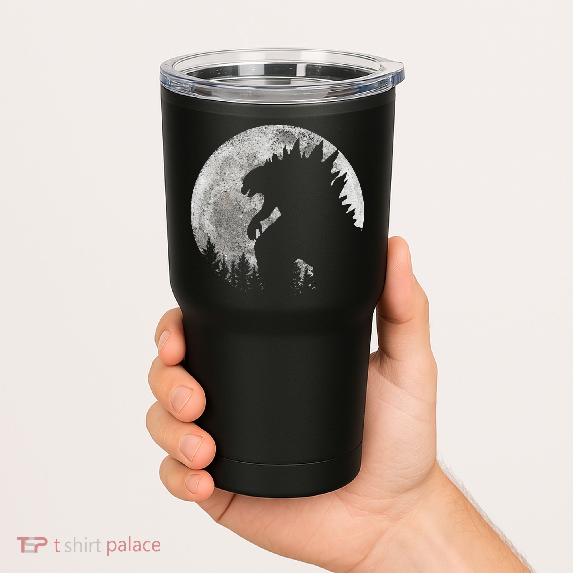 Cool Monster Full Moon Tumbler