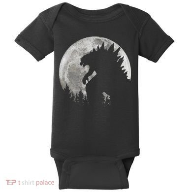 Cool Monster Full Moon Baby Bodysuit