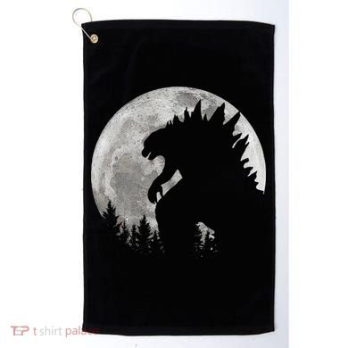 Cool Monster Full Moon Golf Towel