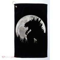 Cool Monster Full Moon Golf Towel thumb 0