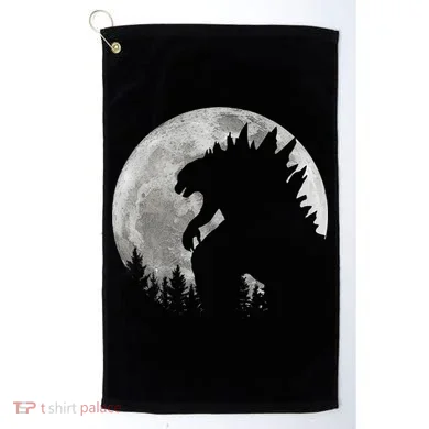 Cool Monster Full Moon Golf Towel