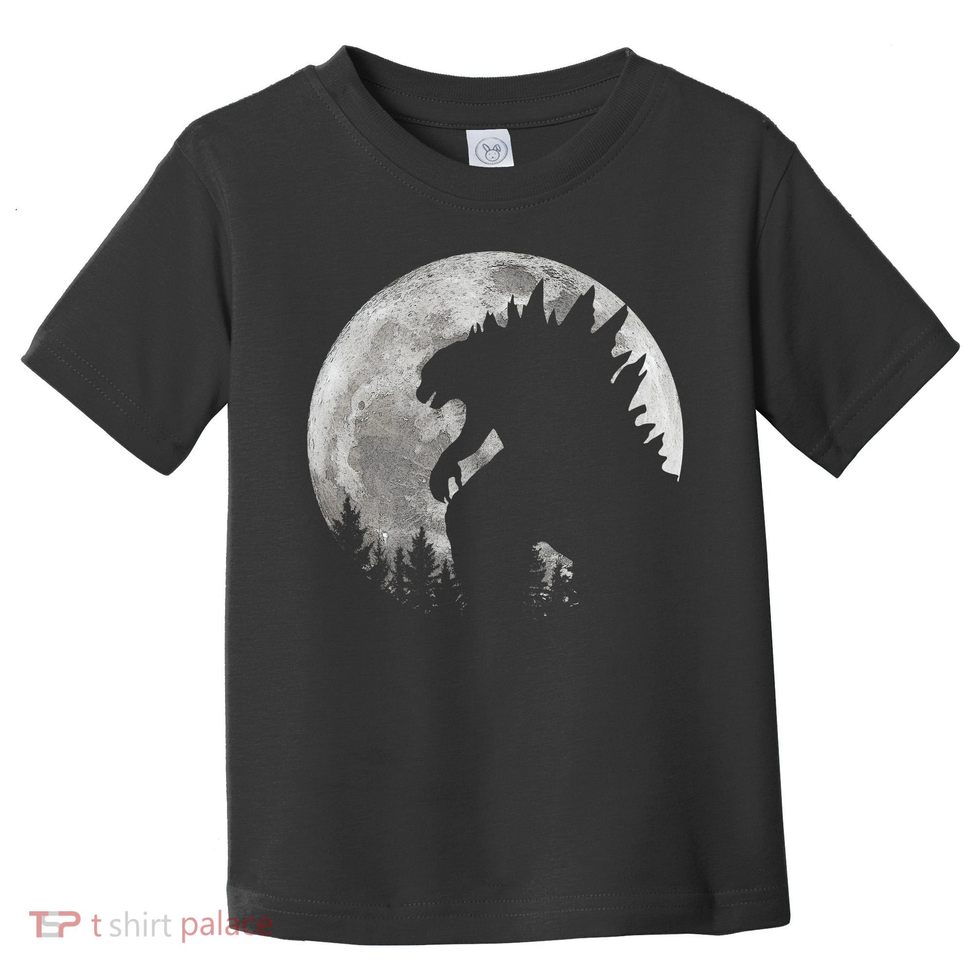 Cool Monster Full Moon Toddler T-Shirt