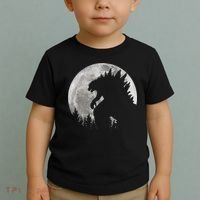 Cool Monster Full Moon Toddler T-Shirt thumb 2