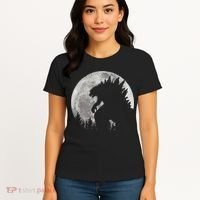 Cool Monster Full Moon Women's T-Shirt thumb 4