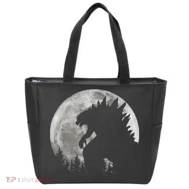 Cool Monster Full Moon Tote Bag