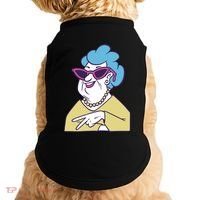 Cool Grandma Peace Sign Doggie Tank thumb 0