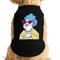 Cool Grandma Peace Sign Doggie Tank thumb 0