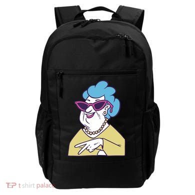 Cool Grandma Peace Sign Backpack