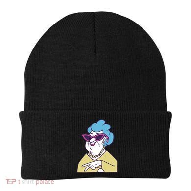 Cool Grandma Peace Sign Beanie