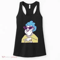 Cool Grandma Peace Sign Women's Tank Top thumb 0