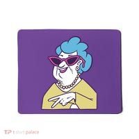 Cool Grandma Peace Sign Mousepad thumb 0
