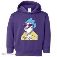 Cool Grandma Peace Sign Toddler Hoodie thumb 0